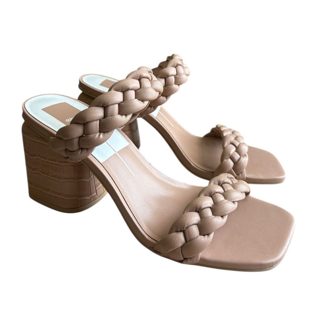 Dolce vita Natie nude braided sandal size 8.5. - Picture 2 of 10